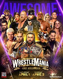 عرض 2023 WWE WrestleMania 39 Night 1 مترجم عرض 2023 WWE WrestleMania 39 Night 1 مترجم