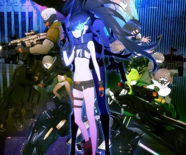 انمي Black Rock Shooter: Dawn Fall انمي Black Rock Shooter: Dawn Fall