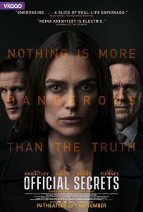 فيلم Official Secrets 2019 مترجم فيلم Official Secrets 2019 مترجم