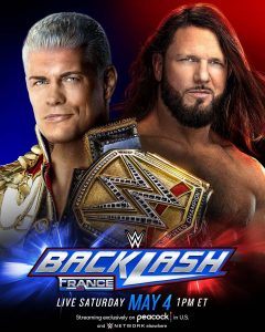 عرض WWE Backlash France مترجم عرض WWE Backlash France مترجم